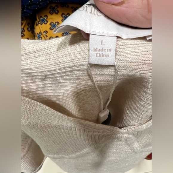 NWT Favorite Daughter Spaghetti Sweater Bralette - Picture 5 of 10